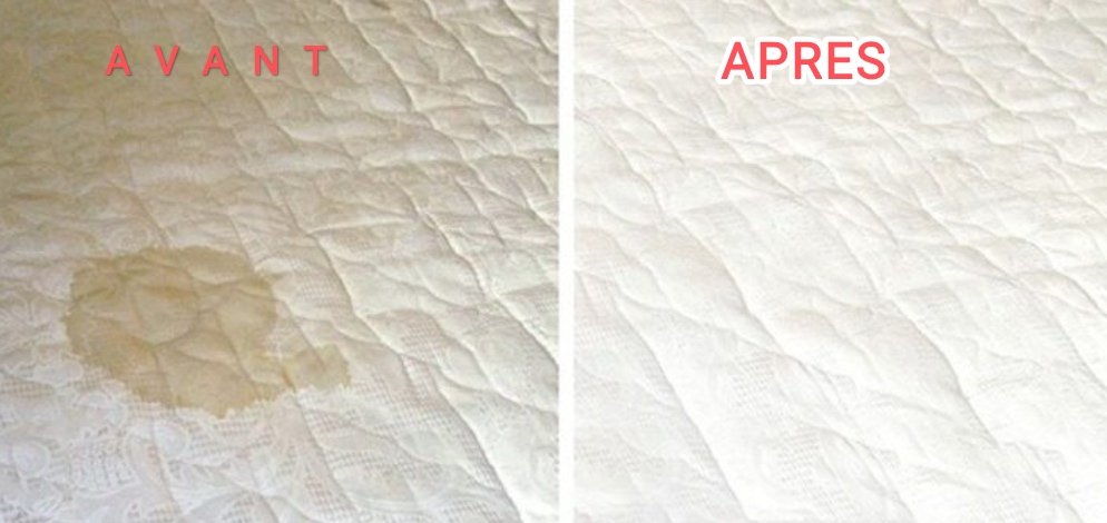 Résultat d’une intervention de nettoyage textile professionnel